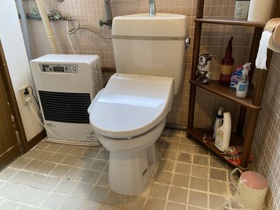 清潔感のあるトイレ