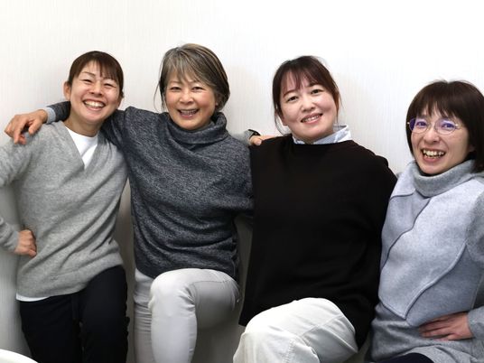 笑顔のスタッフ
