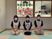 職員3人の和室  