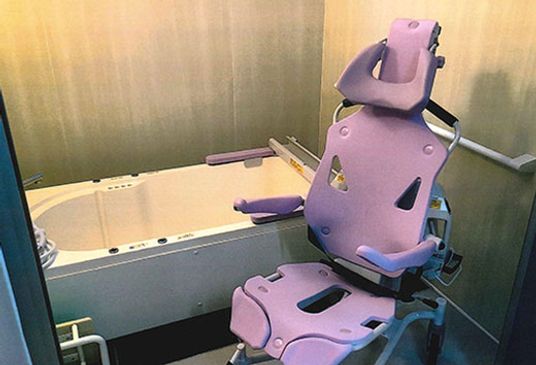 設備が整った浴室