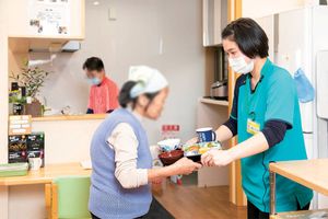 スタッフと利用者の交流