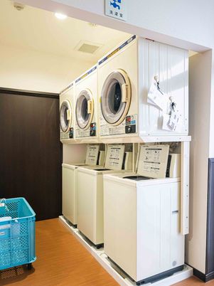 洗濯機と洗剤の設置場所