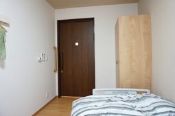 清潔な居室の一角