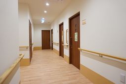 明るい廊下の様子