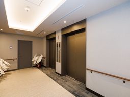 清潔感のある廊下