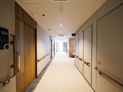 清潔感のある廊下の様子