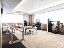 訓練用機器が揃う部屋