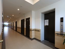 清潔な廊下の様子