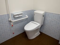 手すり付きトイレの安全設計