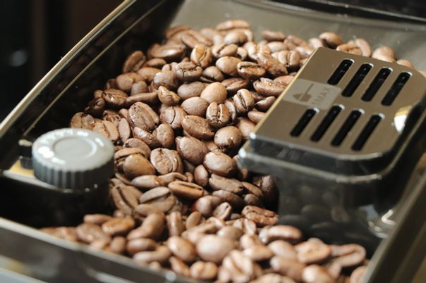 落ち着いたコーヒー豆