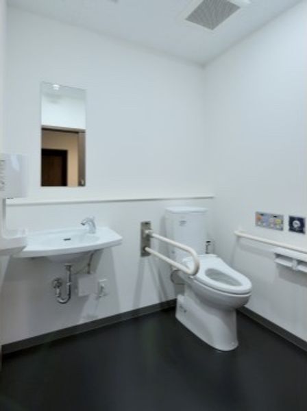 すっきりとしたトイレ空間