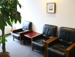 リラックスできる休憩スペース