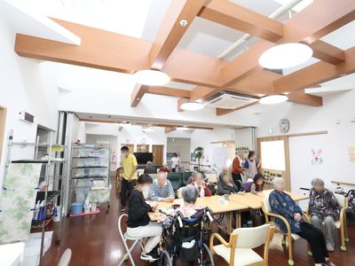 居室での日常風景