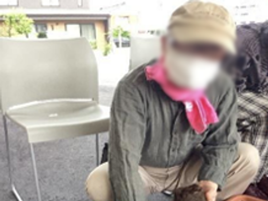 椅子と人がいる場所