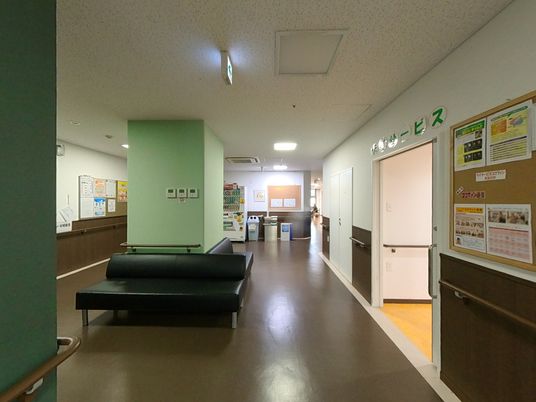 清潔感のある廊下