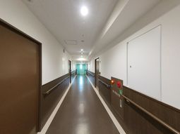 清潔な廊下の様子
