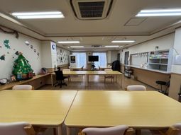 広々とした共有スペース