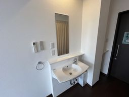モダンな手洗い場