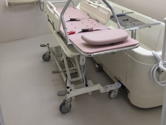 入浴介助用ベッド 浴室  