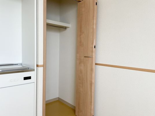 清潔な居室の一角