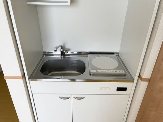 コンパクトな洗面台