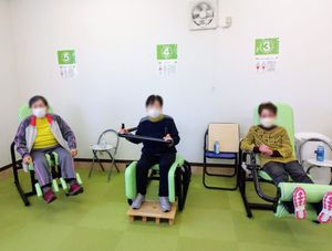 機能訓練室の様子