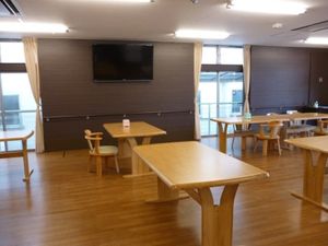 清潔感のある食堂