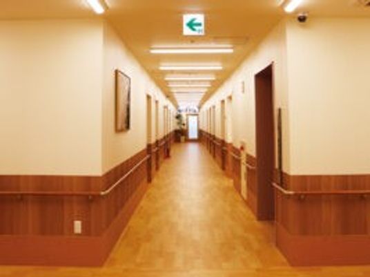 明るい廊下  