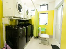 洗濯設備が整った部屋