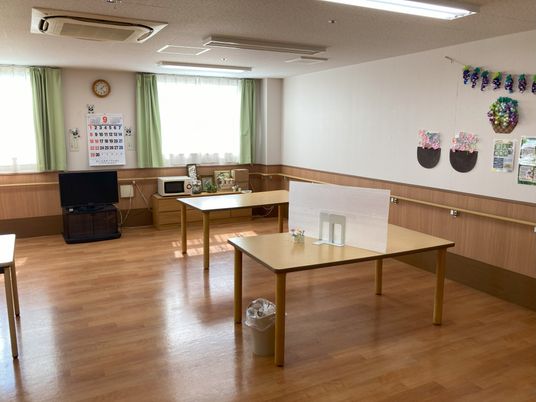 共有スペースの居心地のよい様子