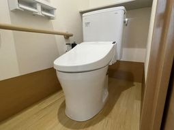 快適な空間のトイレ