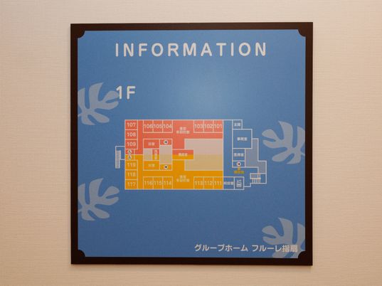 案内図掲示物