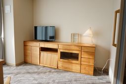居室のテレビと収納