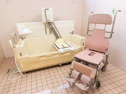 快適な設備付き浴室