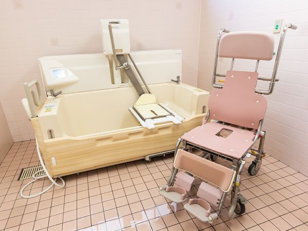 快適な設備付き浴室
