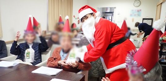 サンタの訪問する部屋