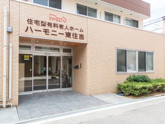 ウェルカム看板と外観
