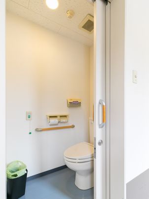 清潔なトイレの様子