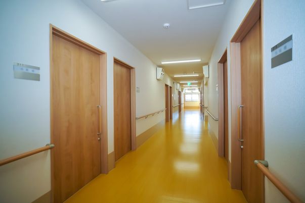 清潔感のある廊下の様子