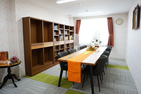 快適な居室の一角