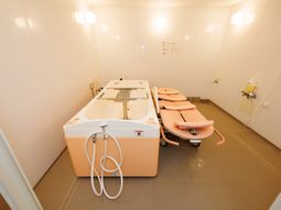 清潔な浴室の一角