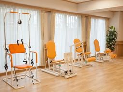 明るいトレーニング室