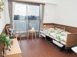 居心地の良い居室の一角