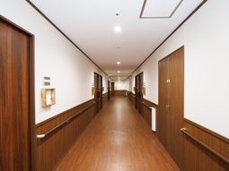 温かみのある廊下