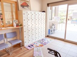 エントランスに設置された郵便受け