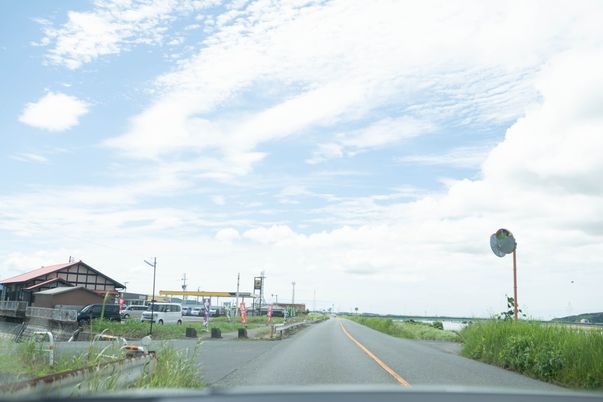 広々とした田園の風景