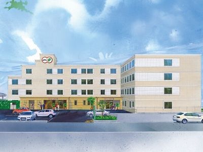 快適な施設の外観