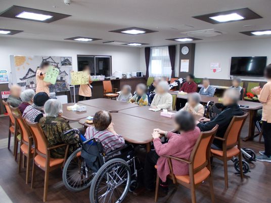 ケアの現場の様子