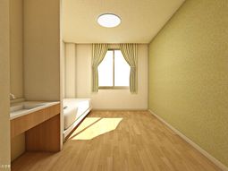 明るい部屋の居室