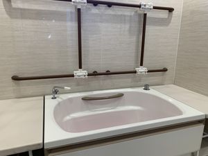 安全な浴槽の空間
